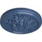 Ekena Millwork Katheryn Ceiling Medallion (Fits Canopies up to 2 1/8"), Hand-Painted Americana, 14 1/2"OD x 2 3/4"P CM14KTAMF - alternate 2